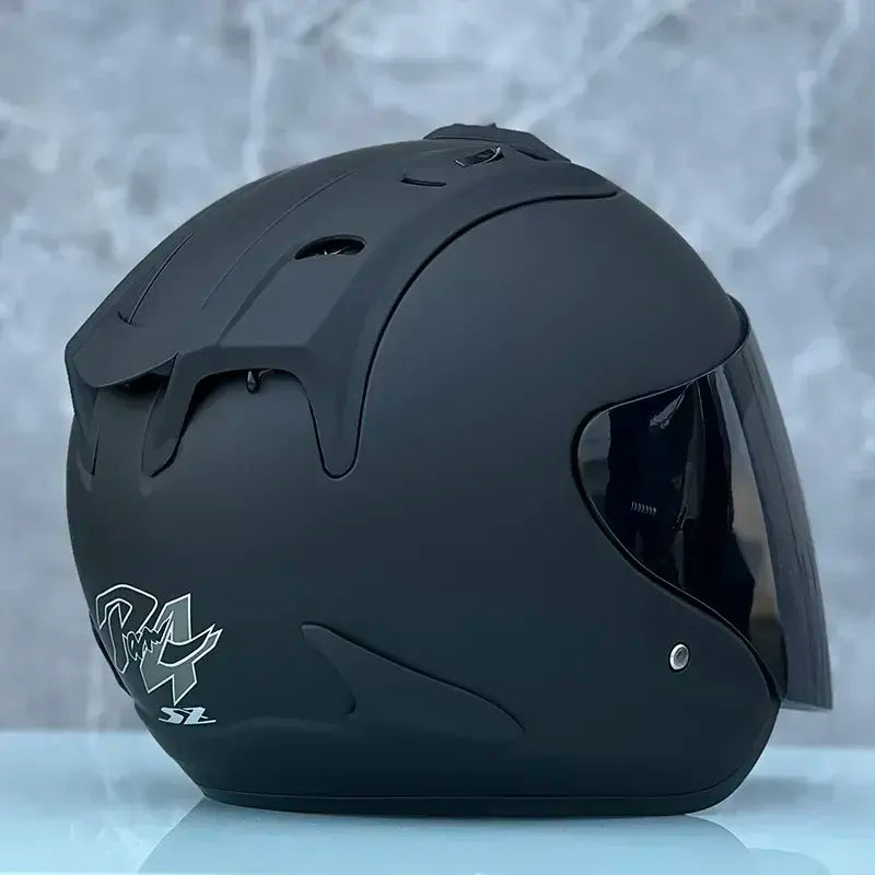 Ultralight Safety Motorcycle Helmet with Integrated Light