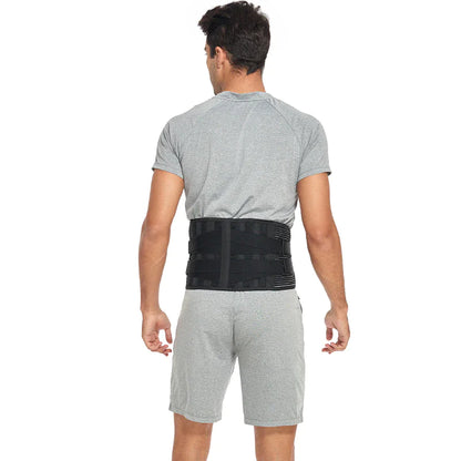 Adjustable Lower Back Brace Lumbar Support Waist Belt For Men Women Pain Relief - Anti Spier 