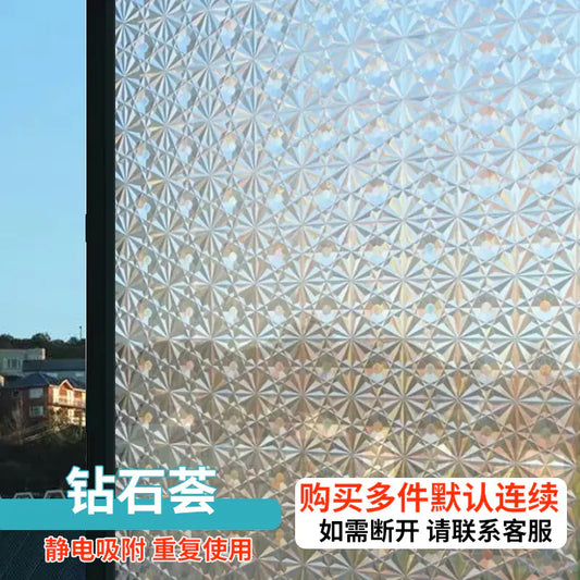 Frosted Glass Window Film for Privacy and Light Control