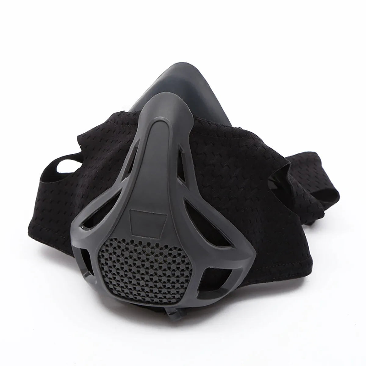 Black Exercise Resistance Mask Anaerobic Adjustable