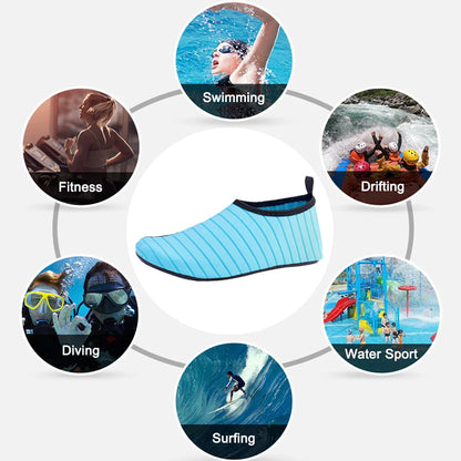 Water Shoes Men Women Skin Socks Aqua Surf Beach Yoga Swim Barefoot Quick-Dry - Anti Spier 