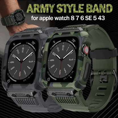 Sport Case And Strap Watch