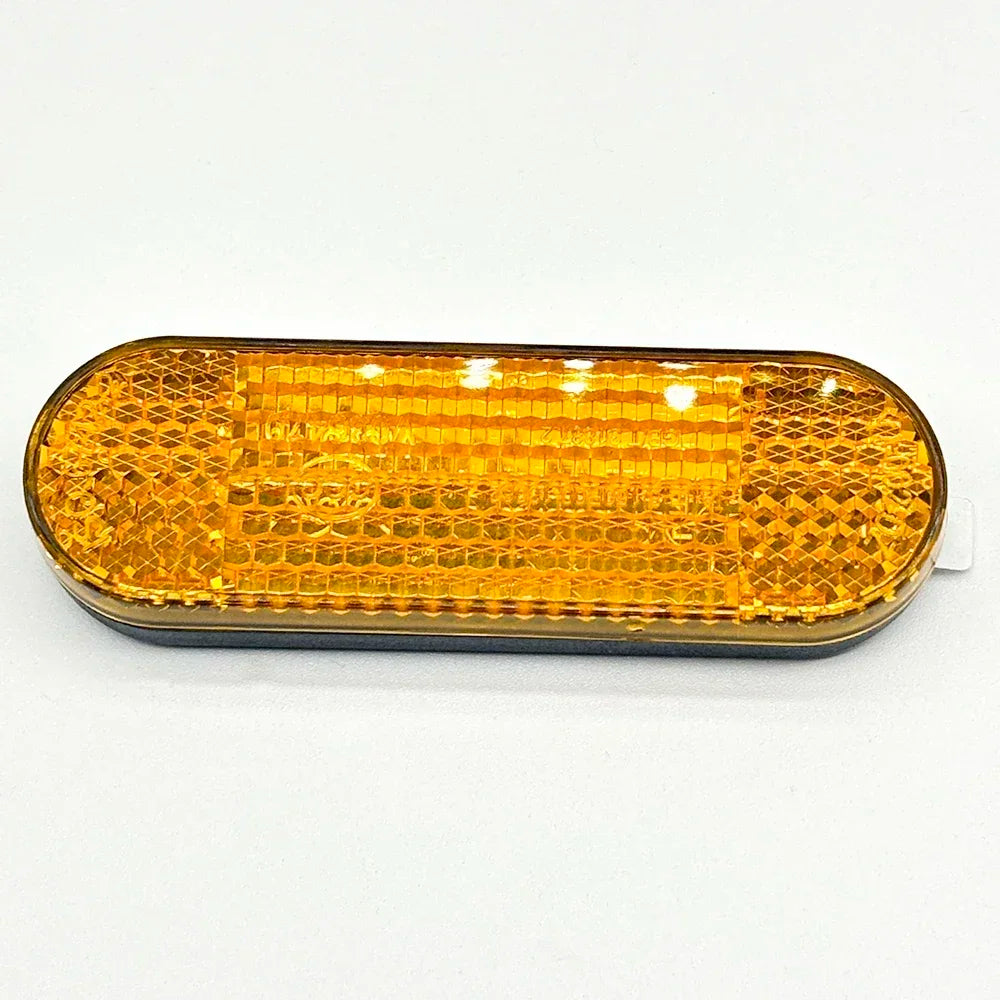 Enhance Safety with Small Amber/White/Red Reflective Round Reflectors for Scooters