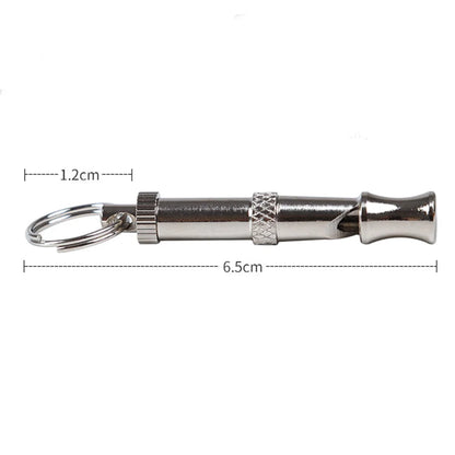 Dog Training Whistle dog Whistle Outdoor Survival Training Silver Silent Sound Training Sport Whistle for dogs Supplies