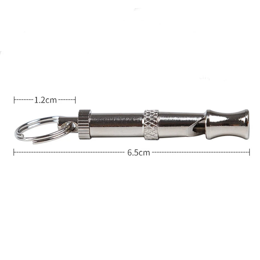 Dog Training Whistle dog Whistle Outdoor Survival Training Silver Silent Sound Training Sport Whistle for dogs Supplies