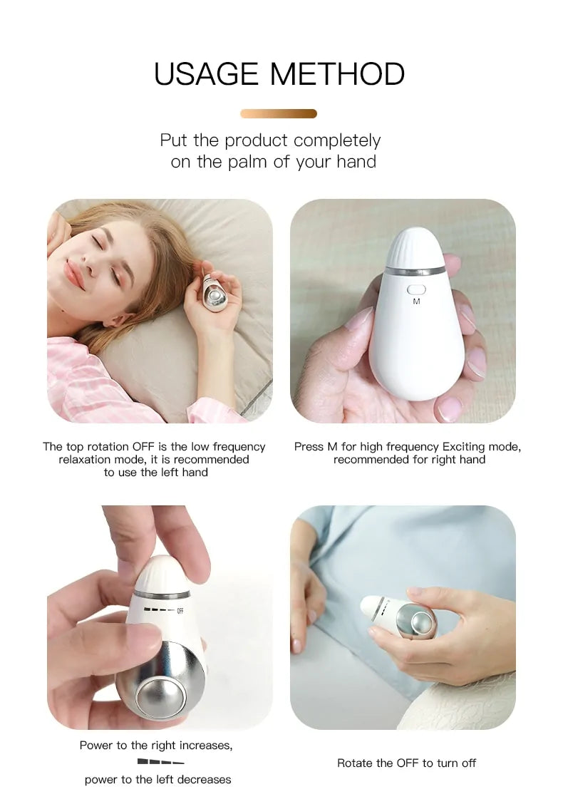 USB Microcurrent Sleep Aid Device: Pressure Relief & Relaxation