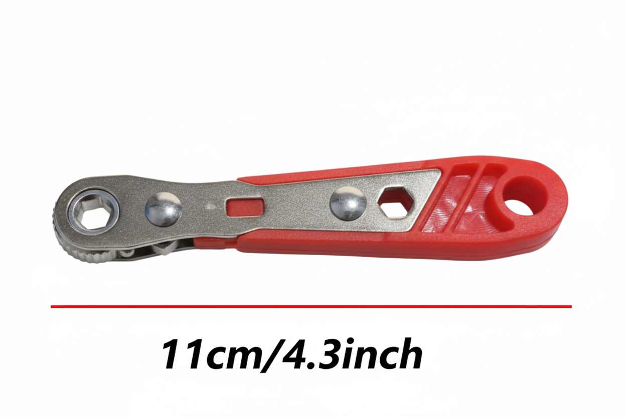 20pcs Multi-functional Wrench Set: 36-tooth Ratchet, Screwdriver Sockets, 1/4" Hex Shank, Narrow-space for Home/industrial/scientific Use. Ergonomic Anti-slip PVC Handle