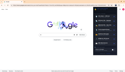 Anti Spier Radio 24/7 Non Stop Access Browser Extension
