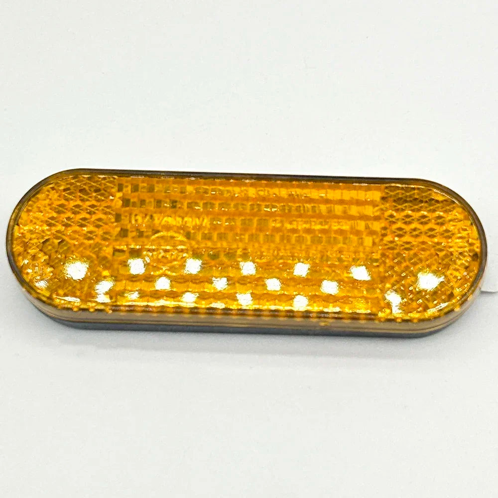 Enhance Safety with Small Amber/White/Red Reflective Round Reflectors for Scooters