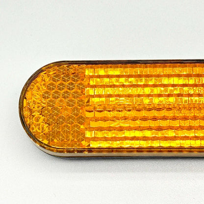 Enhance Safety with Small Amber/White/Red Reflective Round Reflectors for Scooters