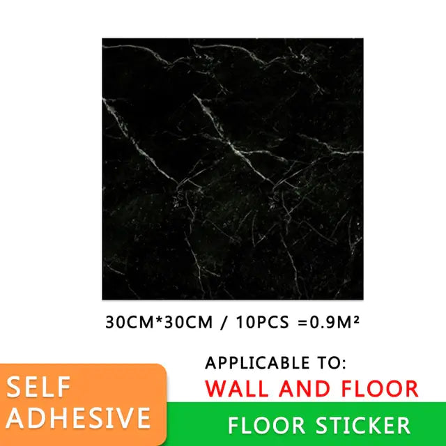 Thick Self-Adhesive Marble Floor Stickers