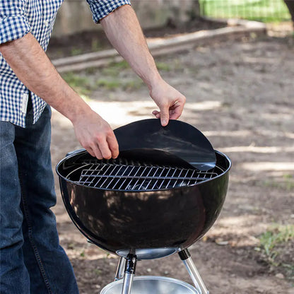 High-Temperature Non-Stick Round BBQ Mat 15.75”