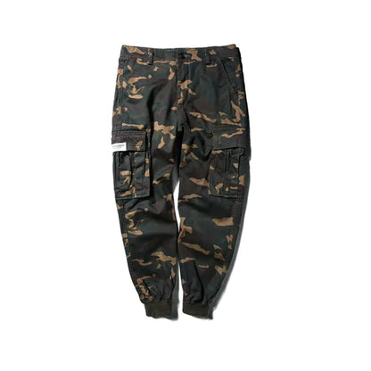 Men's Streetwear Camouflage Cargo Pants in Loose Fit