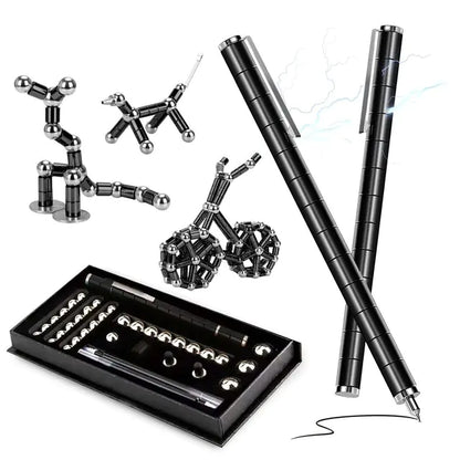 Multifunctional Deformable Magnet Fidget Pen