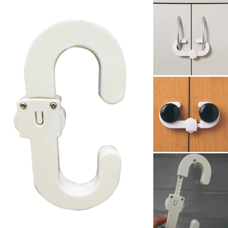 Cabinet Door Safety Handle Lock