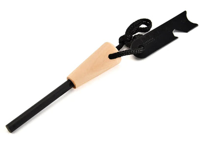 Wooden Handle Fire Starter Tool for Survival