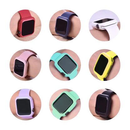 Soft Silicone Smart Watch Cover Case