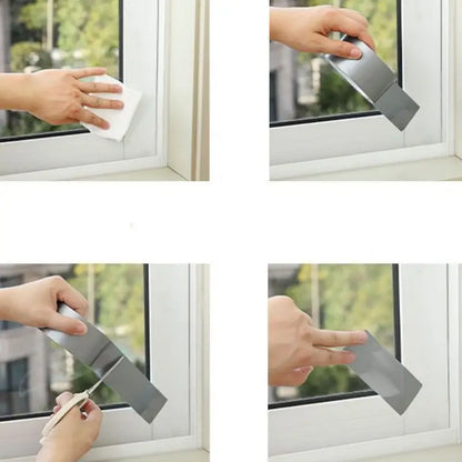 Window Windproof Thermal Film Sealing Tape Roll 16.4ft