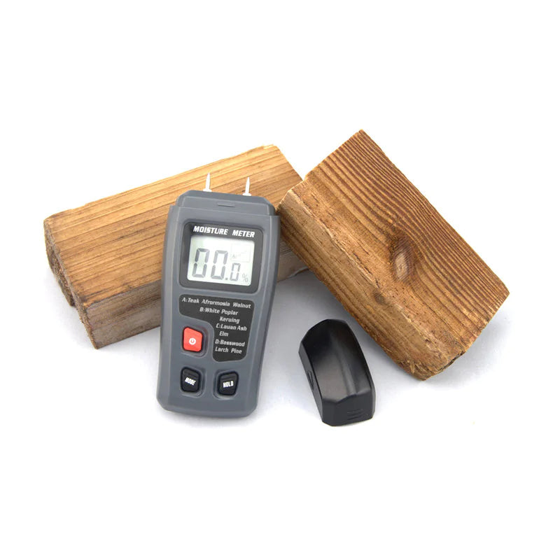 Digital LCD Wood Moisture Meter Detector Tester Wood Firewood Paper Cardboard