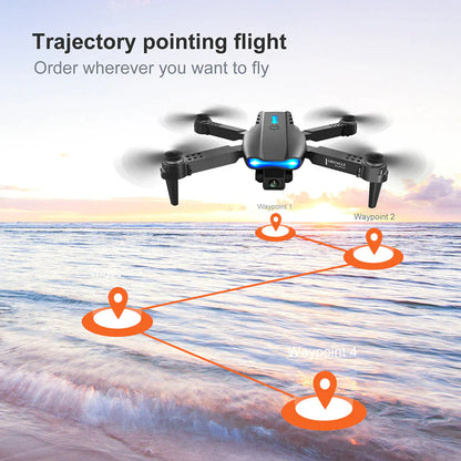 Drones Quadcopter 5G 4K GPS Drone X Pro with HD Dual Camera WiFi FPV Foldable RC - Anti Spier 