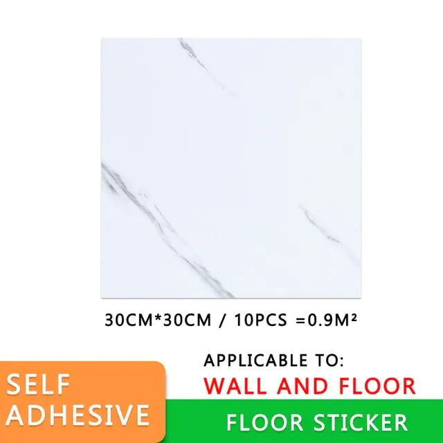 Thick Self-Adhesive Marble Floor Stickers