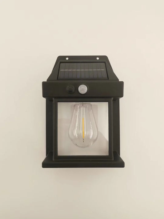 Solar-Powered Outdoor Wall Light