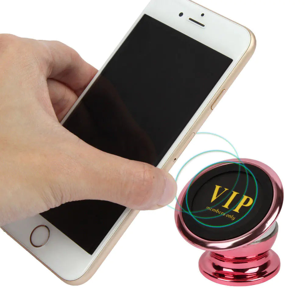 360 Degree Magnetic Car Dash Mount Ball Dock Holder For Phone Tablet Universal - Anti Spier 