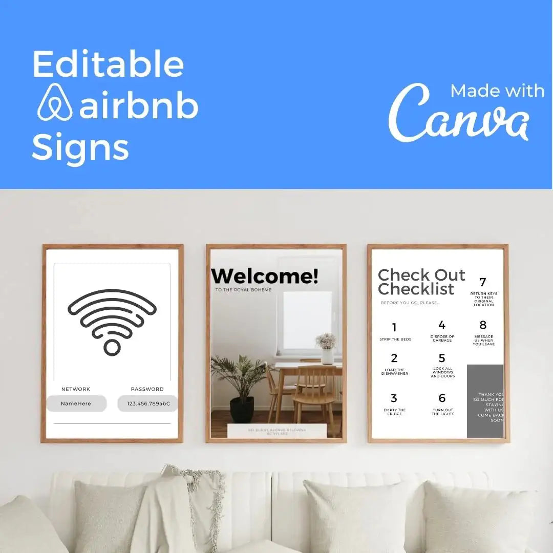 Ultimate Downloadable AirBnB Host Template Bundle