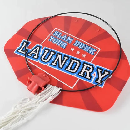 Hanging Basketball Laundry Basket