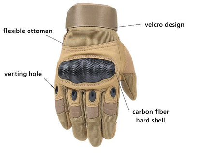 Tactical Motorcycle Motocross Full Finger Gloves Motorbike Riding Racing Mittens