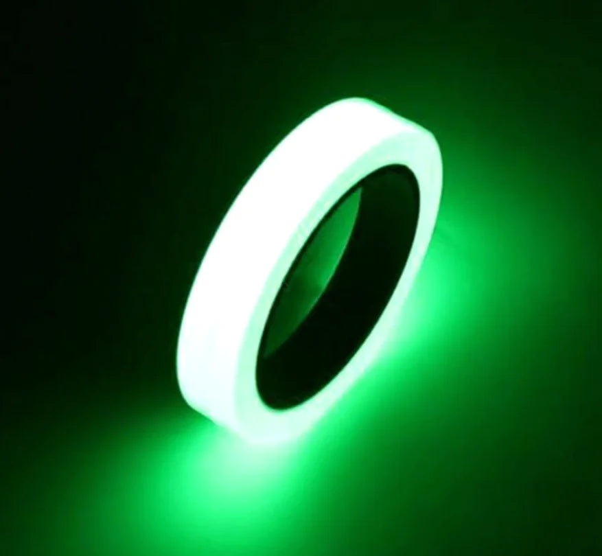 2PC Luminous Tape Self Adhesive Glow In The Dark Wall Sticker Fluorescent Light