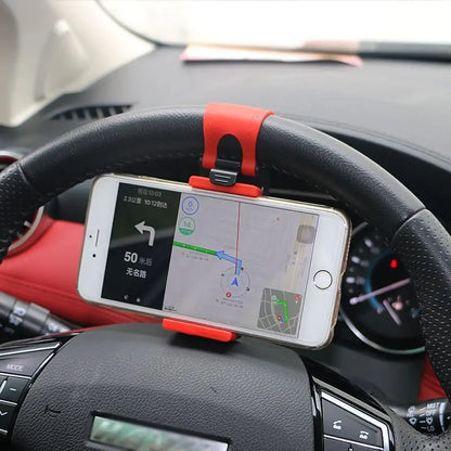 Steering Wheel Universal Smartphone Holder