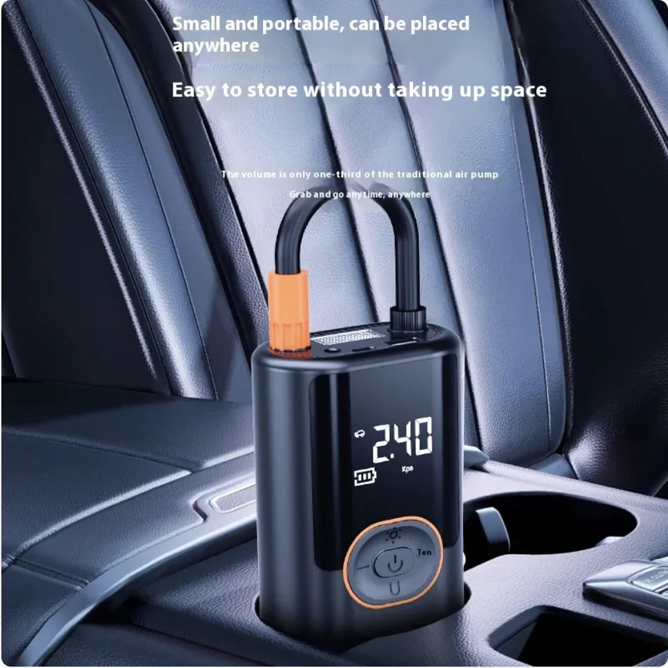 High-Pressure Car Inflator with Fast Charging