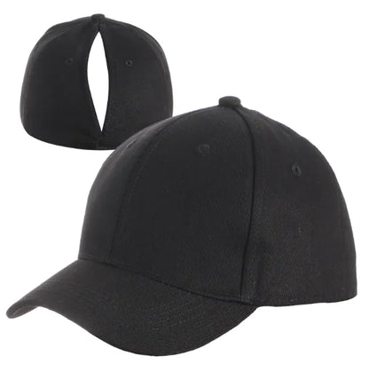 Cap With Hair Extensions Automatic Magnetic Cap Sports Cap