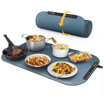 Portable Warming Trays - Navy Blue