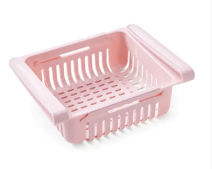 Refrigerator Telescopic Storage Basket