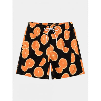 Beach pants men's large size quick dry loose thin men's shorts sports casual flower pants