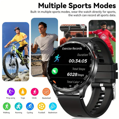 Smart Watch With Earplugs, 2-in-1 Headset Watch, With Fitness Tracker. Smart Watch For Answering Calls, Sports Smart Watch With Long Standby Time, Suitable For Android And IPhone