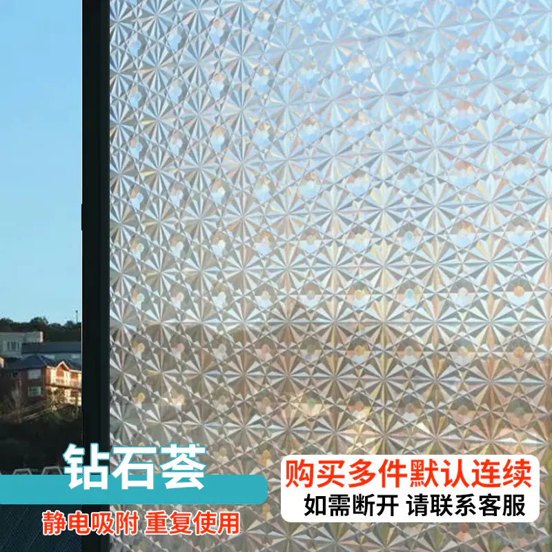 Frosted Glass Window Film for Privacy and Light Control