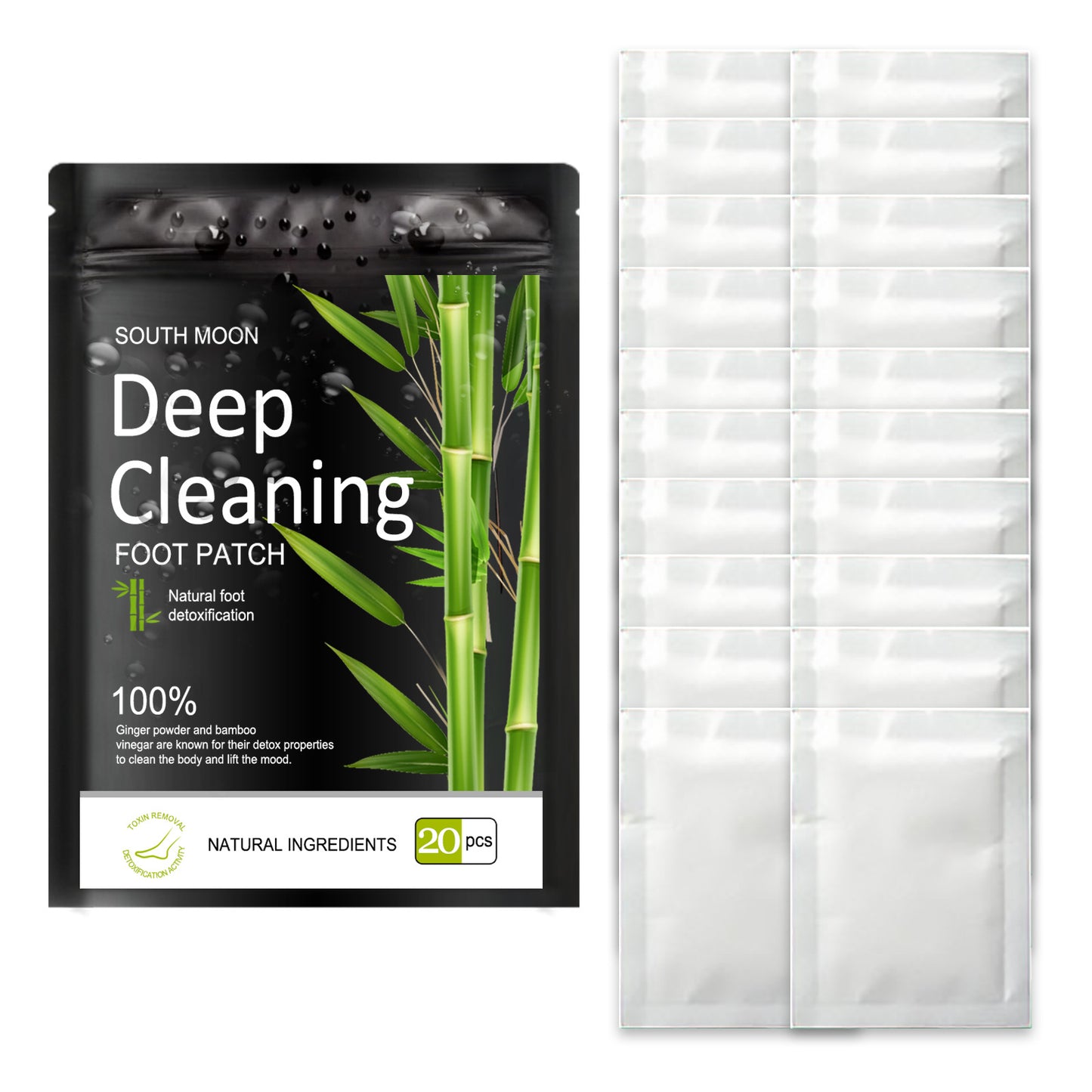 Foot patches are gentle and natural, with herbal moisturizing care that relieves the body. They are daily foot care patches