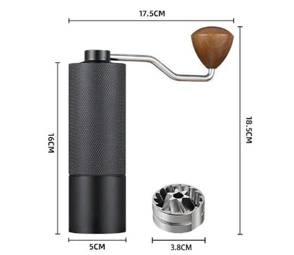 Adjustable Manual Coffee Grinder - Anti Spier - Anti Spier - 