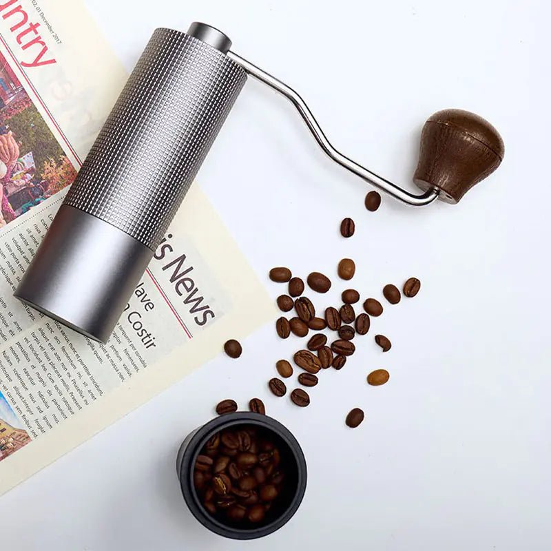 Adjustable Manual Coffee Grinder - Anti Spier - Anti Spier - 
