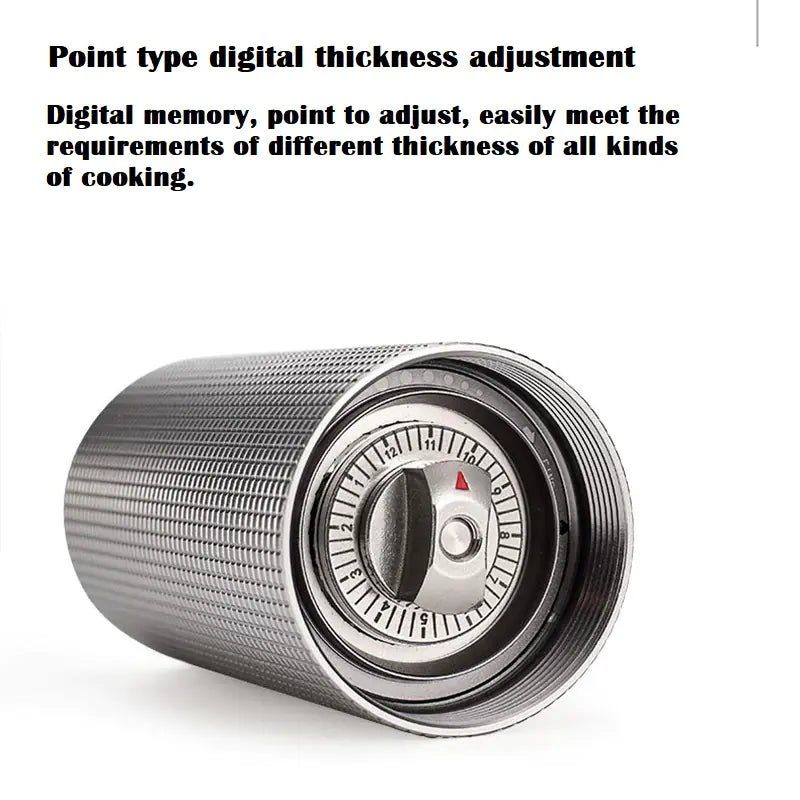 Adjustable Manual Coffee Grinder - Anti Spier - Anti Spier - 