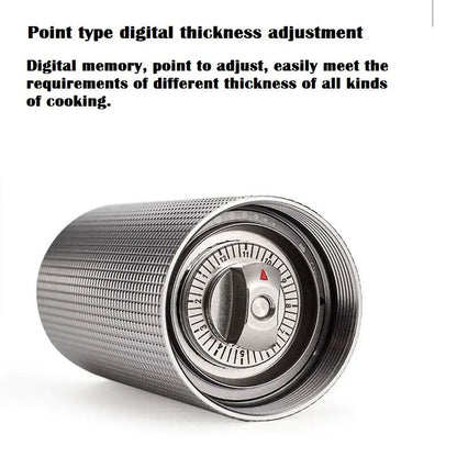 Adjustable Manual Coffee Grinder - Anti Spier - Anti Spier - 