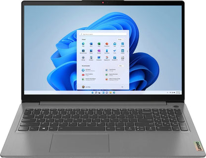 Lenovo Ideapad 3i 15.6" Full HD (1920 x 1080) Touch Laptop Intel Core i5-1135G7 Processor 4-core 8GB RAM 512GB SSD Storage Intel Iris X Graphics Bluetooth Wi-Fi Win11 Arctic Grey W/GaLiMu by Anti Spier