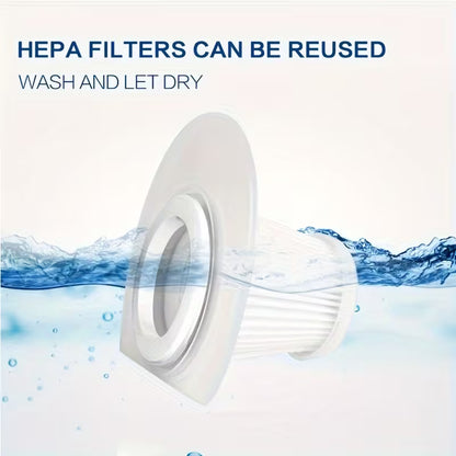 Wireless Car Vacuum Cleaner - Large Suction, Capacity, Charging, Suitable for Home And Car/Office Cleaning, Portable with Crevice Tool