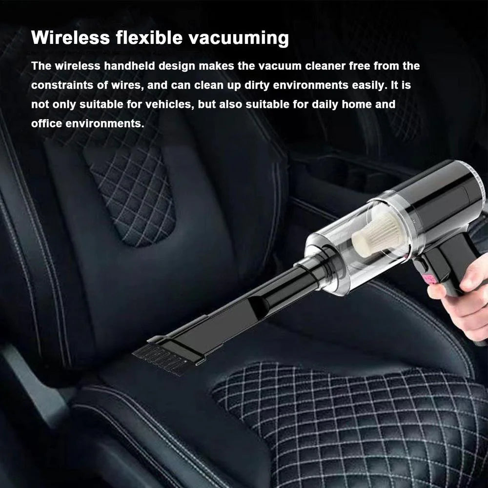 120W Cordless Handheld Vacuum Cleaner Small Mini Portable Car Auto Home Wireless