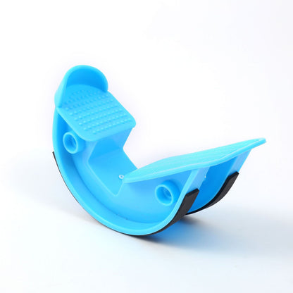New and upgraded stretching wheel home fitness pedal leg stretcher balance trainer foot lean leg device