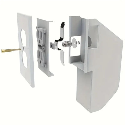 Wall Outlet Hidden Safe With Key Lock, The Sneaky Way To Trick Thieves, Easy To Install, Real Wall Plate, Wall Hidden Safe For Money, Elevated Choice Over Book Safe Or Can Safe