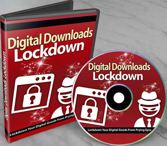 Digital Downloads Lockdown - Anti Spier 